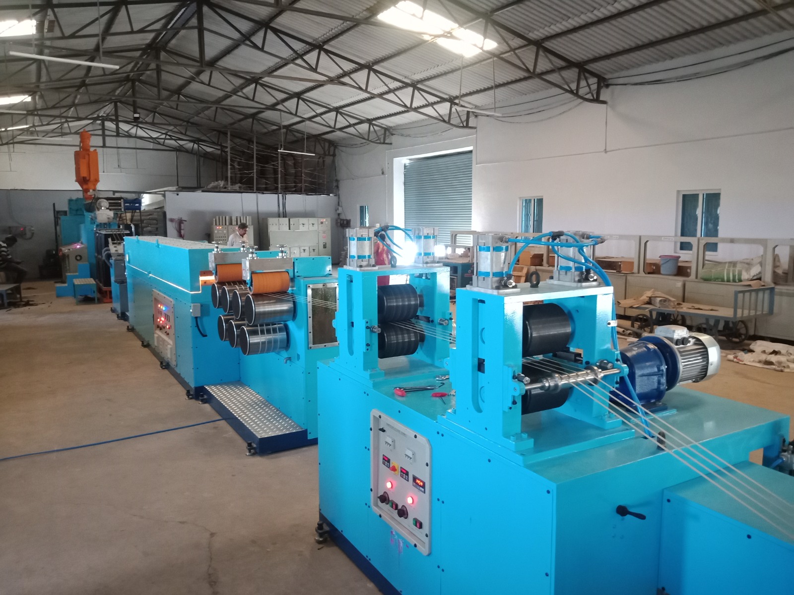 PP Fully Auto Strap Band Making Machine